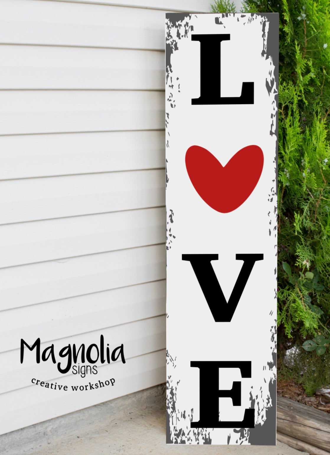  Sanwuta Valentines Hanging Porch Sign Love Hanging