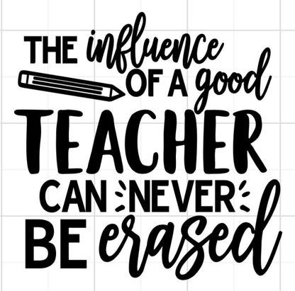 Influence of a good teacher