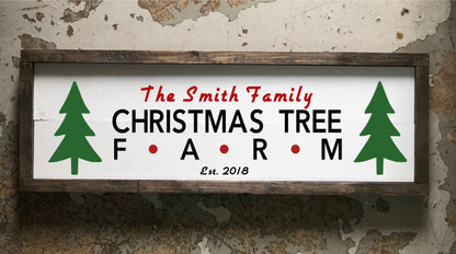 Family Name Christmas Tree Farm