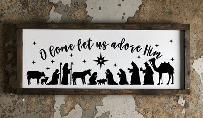 O come let us adore him